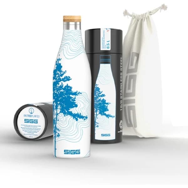بطری دوجداره سیگ مدل مریدین سوماترا Sigg Thermo Flask Meridian Sumatra 0.5 L — تصویر ۳