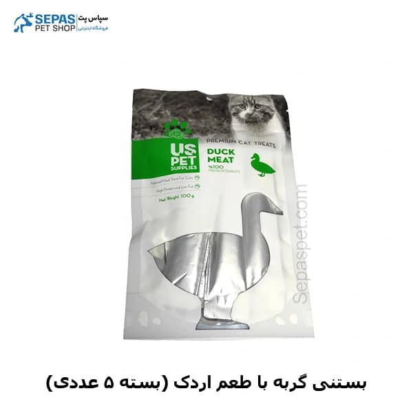 بستنی گربه با طعم اردک (بسته 5 عددی)