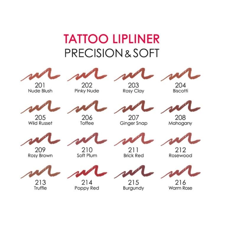 مداد لب تتو گلدن رز مدل Tattoo Lipliner — تصویر ۲