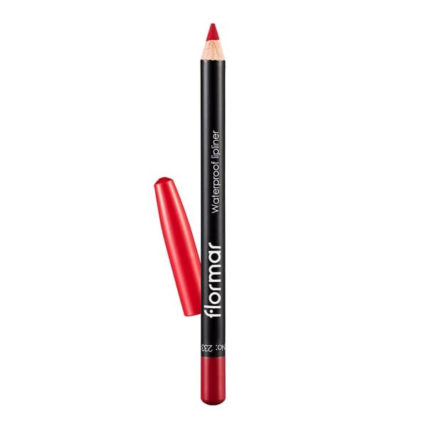 مداد لب ضد آب فلورمار رنگ Dramatic Red شماره 233