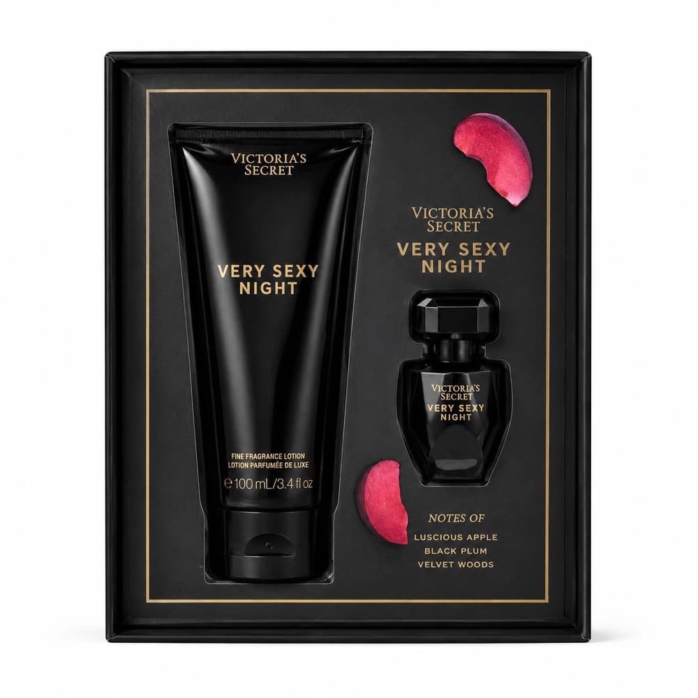 ست هدیه 2 تیکه ویکتوریا سکرت مدل Very Sexy Night