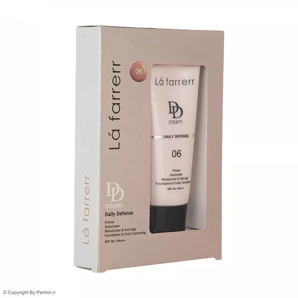 دی دی کرم رنگی لافارر SPF30 شماره 06 حجم 33 میلی لیتر — تصویر ۶