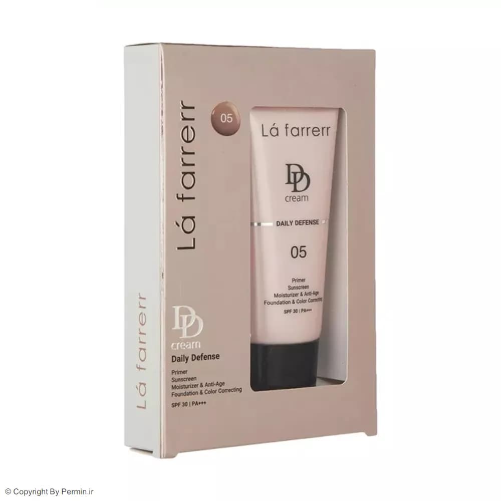 دی دی کرم رنگی لافارر SPF30 شماره 05 حجم 33 میلی لیتر — تصویر ۶