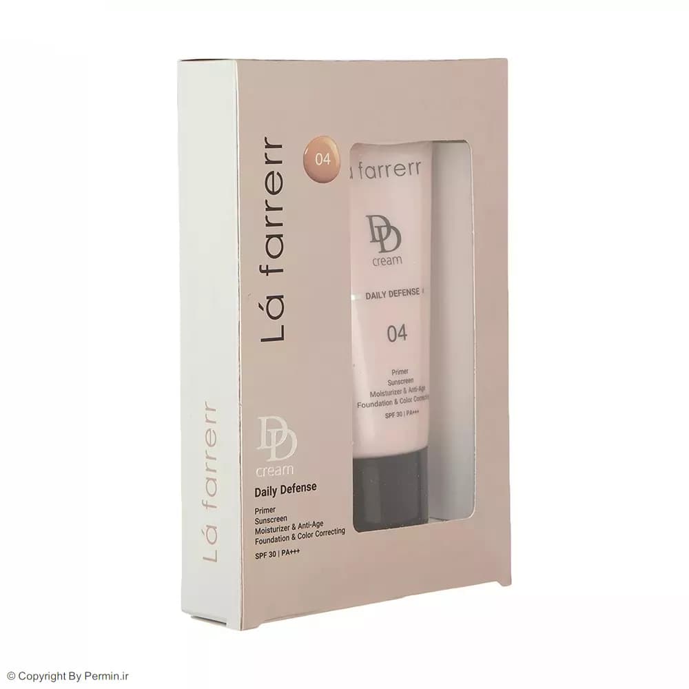 دی دی کرم رنگی لافارر SPF30 شماره 04 حجم 33 میلی لیتر — تصویر ۶