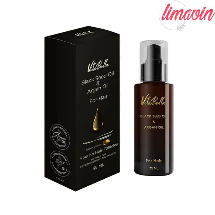 روغن مو سیاه دانه و آرگان ویتابلا حجم 35 میلی لیتر — تصویر ۶
