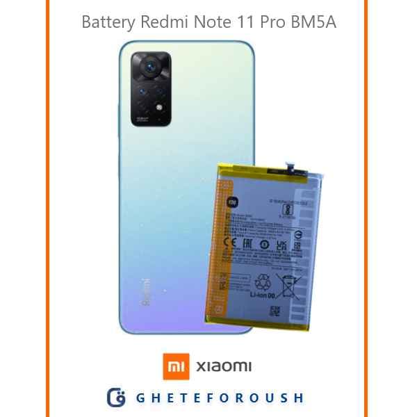باتری شیائومی Redmi Note 11 Pro 4G BM5A