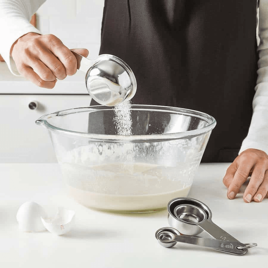 ست پیمانه استیل آیکیا مدل VRDAGEN