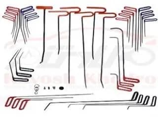 میله ترکیه 35 پارچه طرح سوئدی ساخت ترکیه