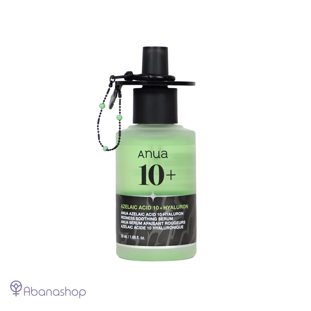 سرم تسکین دهنده و آبرسان آزلائیک اسید 10% و هیالورون کی پاپ 50 میل آنوا — تصویر ۲