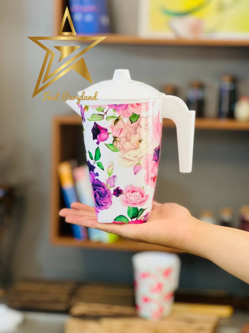 پارچ گلدار نقلی — تصویر ۶