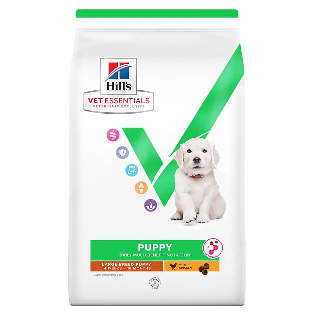 غذای خشک سگ هیلز Large Puppy Multi Benefit طعم مرغ وزن 14 کیلوگرم