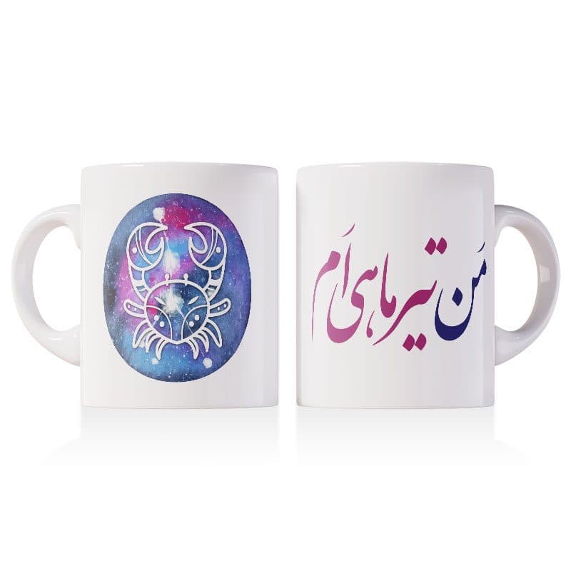 ماگ با نماد تیر ماه