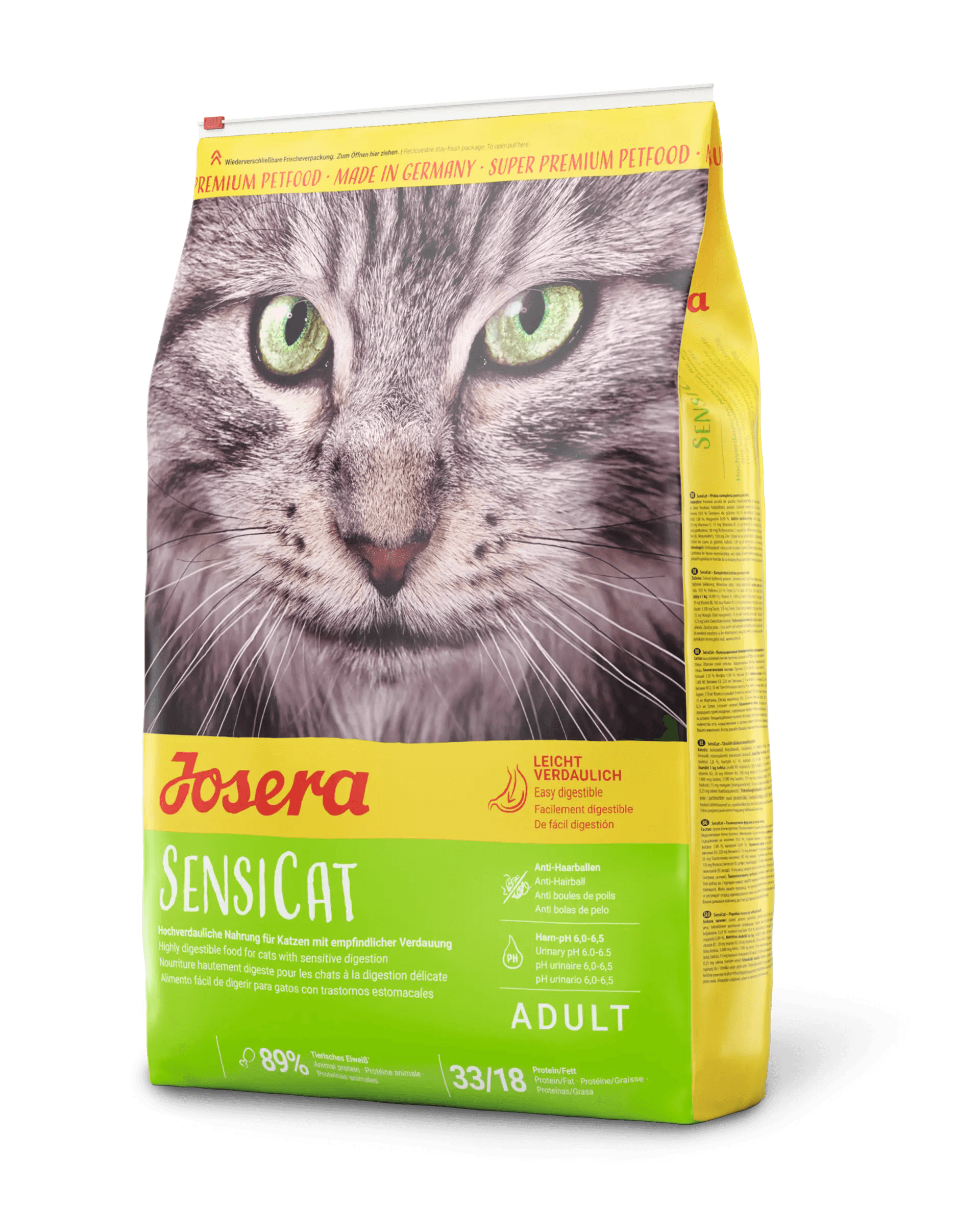 غذاي خشک گربه جوسرا مدل Sensicat وزن ۲ کيلوگرم — تصویر ۳
