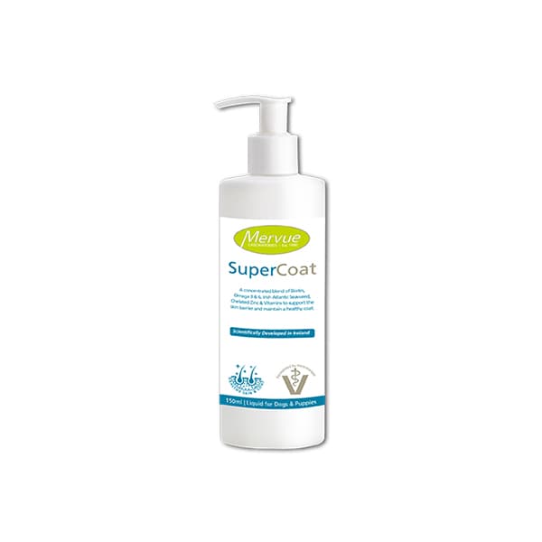 شربت تقویت کننده پوست و مو سگ Mervue مدل Super Coat حجم ۱۵۰میلی لیتر — تصویر ۴