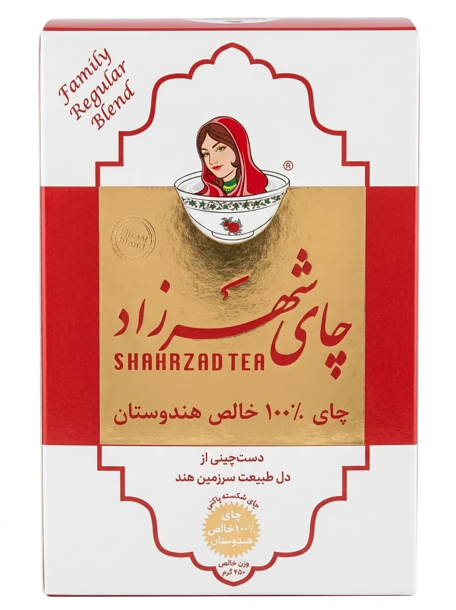 چای شهرزاد شکسته پاکتی ۴۰۰ گرمی