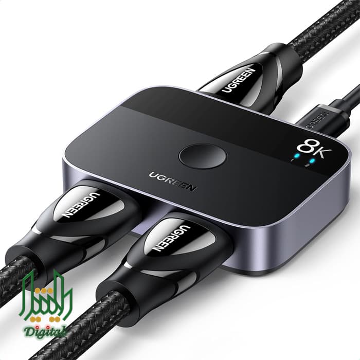 سوئیچر پورت HDMI مدل 8K برند Ugreen — تصویر ۲