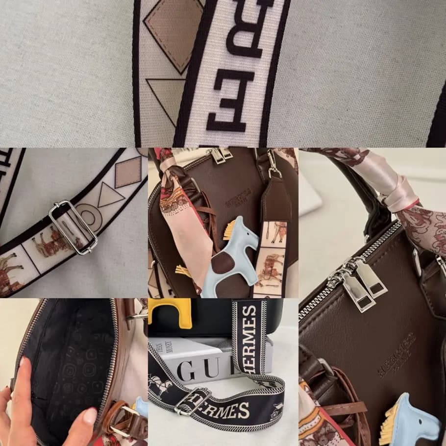 کیف زنانه هلالی هرمس Hermes — تصویر ۶