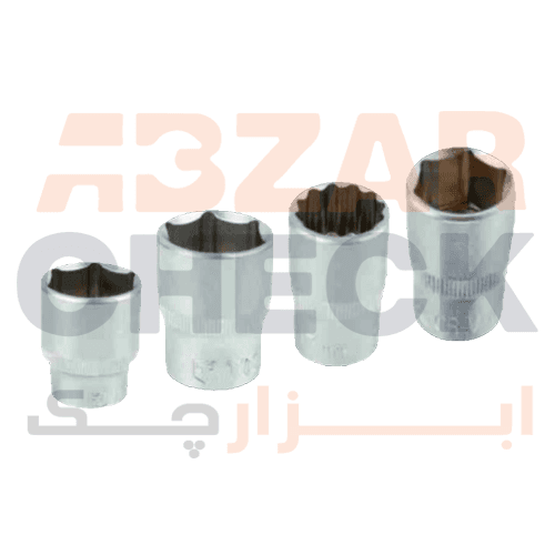 بکس 1/2 سفید 12 پر کوتاه 13 TOPEX