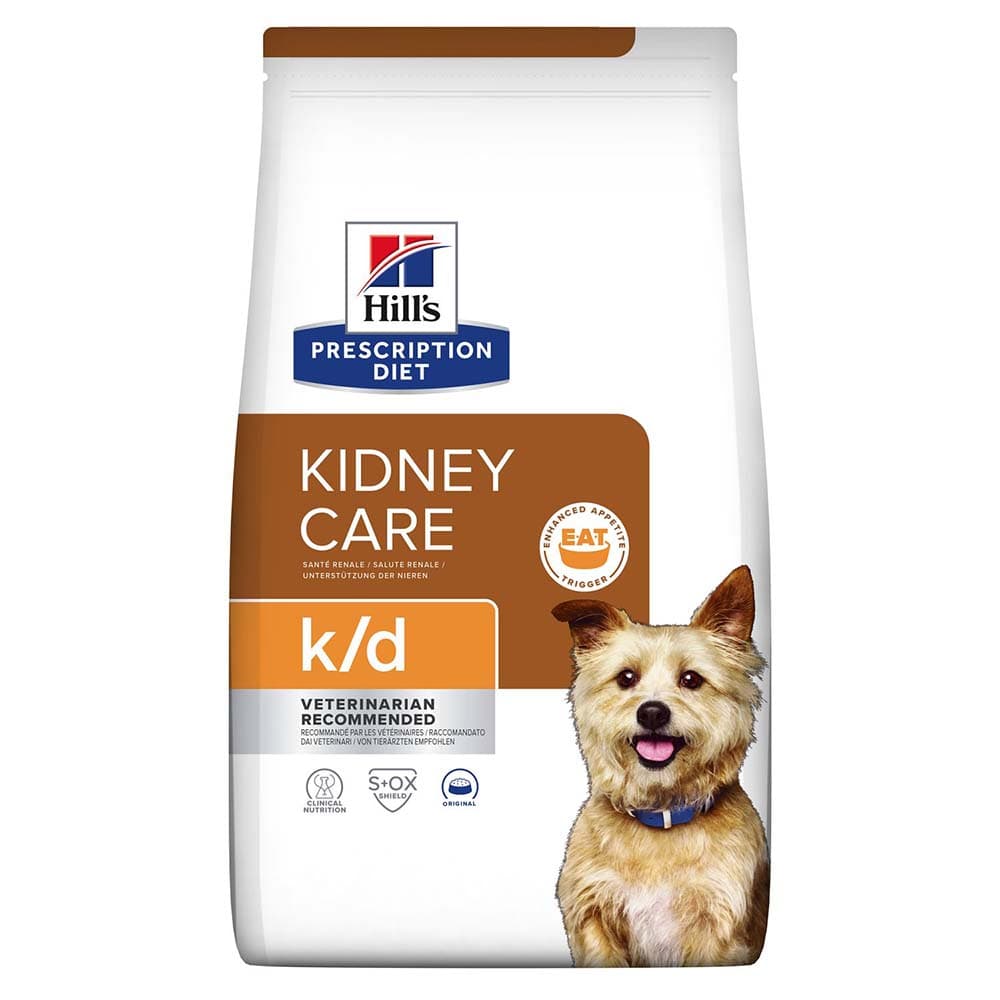 غذای خشک سگ هیلز مدل Kidney Care k/d وزن ۱.۵ کیلوگرم