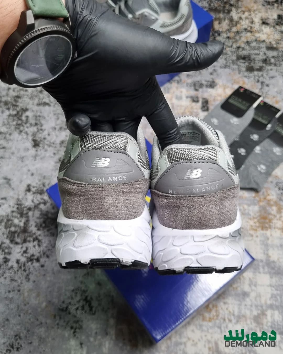 کتونی زنانه نیوبالانس 990 New Balance کد 38 — تصویر ۸