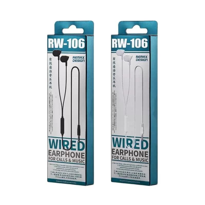 هندزفری ریمکس مدل RW-106 — تصویر ۶