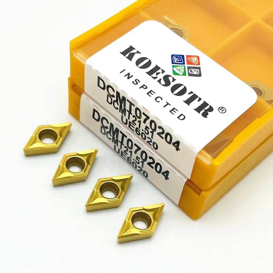اینسرت تراشکاری کارباید DCMT070204 DCMT21.51 US735