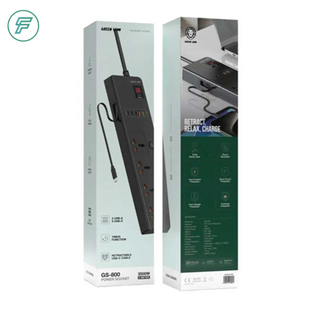 چندراهی برق گرین مدل GS-900 ظرفیت ۳۵۰۰ وات — تصویر ۲