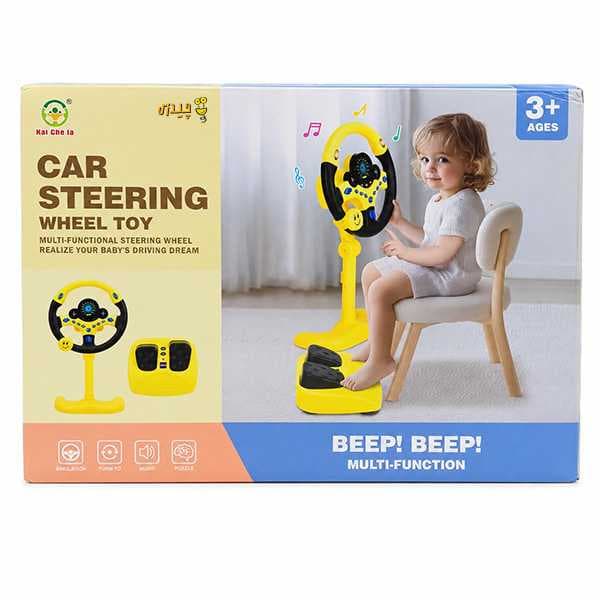 فرمان ماشین اسباب بازی چندکاره کودک مدل Steering Wheel 22192E-72