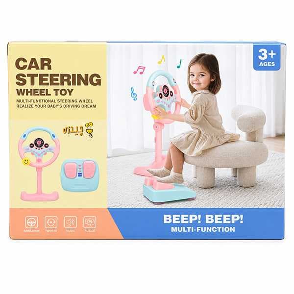 فرمان ماشین اسباب بازی چندکاره کودک مدل Steering Wheel 22192E-72 — تصویر ۴