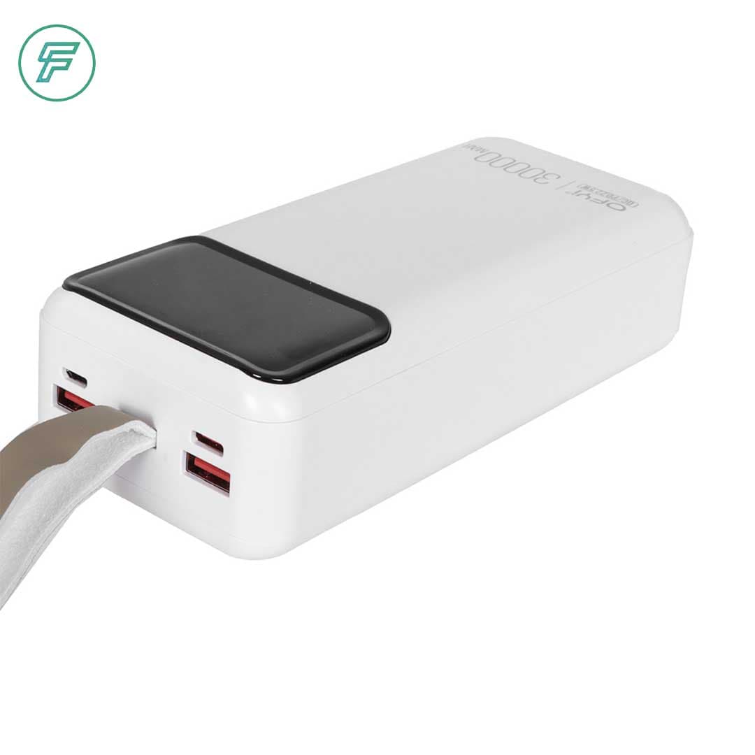 پاوربانک فست شارژ Ofyi مدل PB-09 ظرفیت 30000 میلی‌آمپر ساعت — تصویر ۳