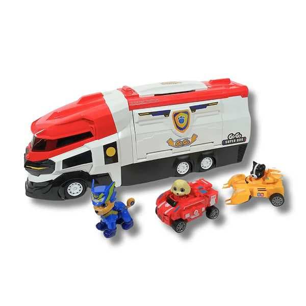 اسباب بازی اتوبوس نجات طرح سگهای نگهبان Go Super Dogs Rescue Bus GG712 — تصویر ۴