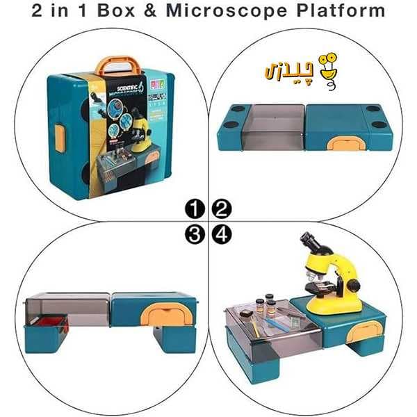 میکروسکوپ علمی آموزشی STEM مدل Microscope STEM Model 1188-2 — تصویر ۶