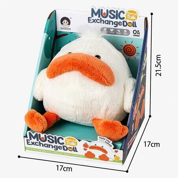 عروسک پولیشی اردک موزیکال و تعاملی مدل Music Exchange Doll 988-88 — تصویر ۸