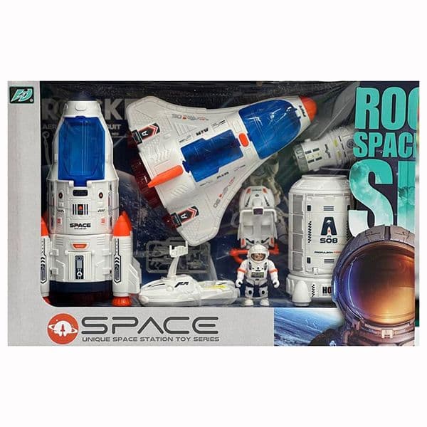 ست اسباب بازی فضایی SPACE مدل Unique Space Station Toy Series(H323-2) — تصویر ۲