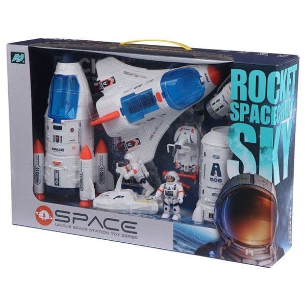 ست اسباب بازی فضایی SPACE مدل Unique Space Station Toy Series(H323-2) — تصویر ۴