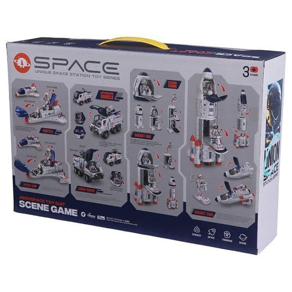 ست اسباب بازی فضایی SPACE مدل Unique Space Station Toy Series(H323-2) — تصویر ۳