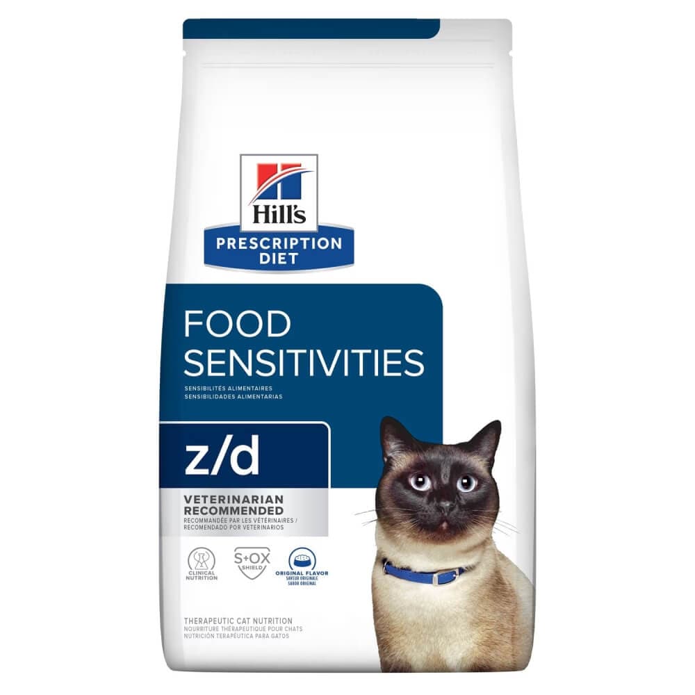 غذای خشک گربه هیلز مدل Food Sensitive z/d