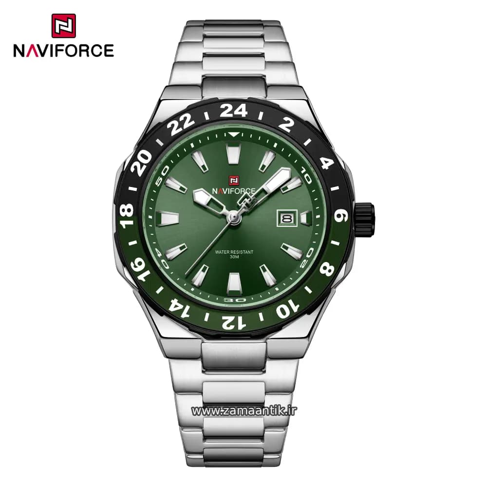 ساعت مچی مردانه نیوی فورس NAVIFORCE مدل NF 9249 SGNS
