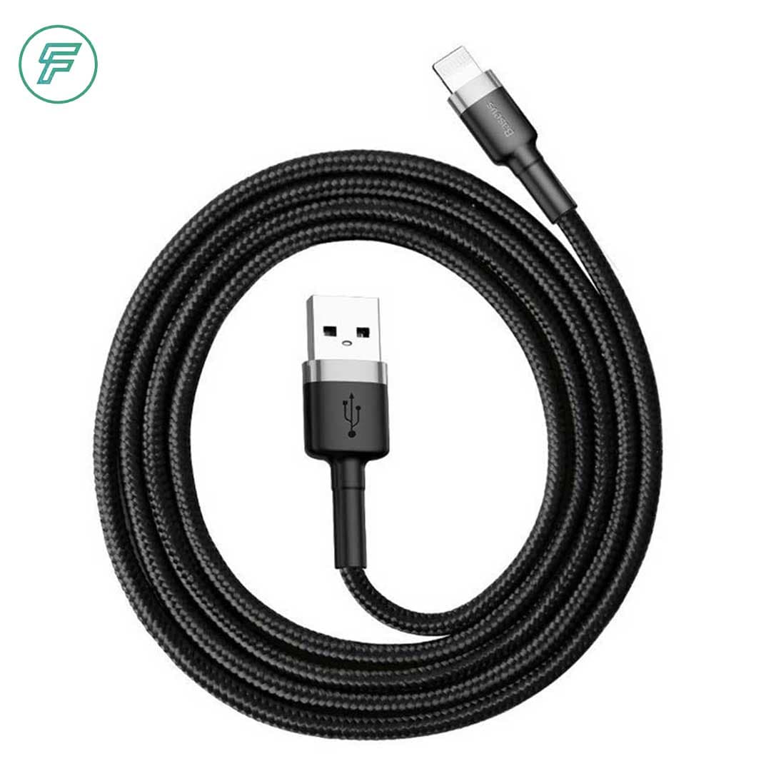 کابل تبدیل USB به لایتنینگ باسئوس Cafule CALKLF-BG1