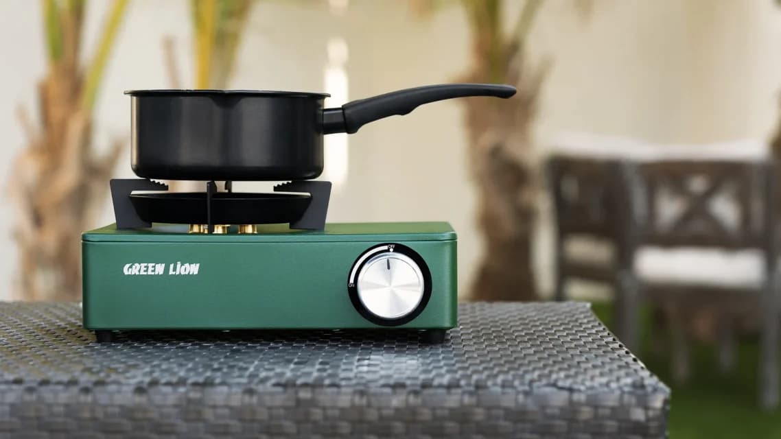 اجاق گاز مسافرتی گرین لاین مدل 3 BURNER MINI CASSETTE STOVE — تصویر ۱۰