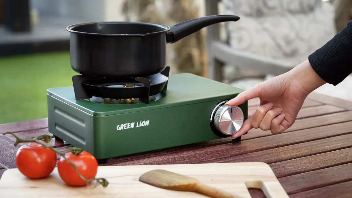 اجاق گاز مسافرتی گرین لاین مدل 3 BURNER MINI CASSETTE STOVE — تصویر ۱۱