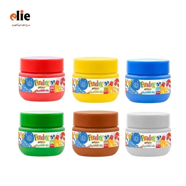 رنگ انگشتی 6 رنگ پنتر 70 میل سری Findex Slim — تصویر ۳