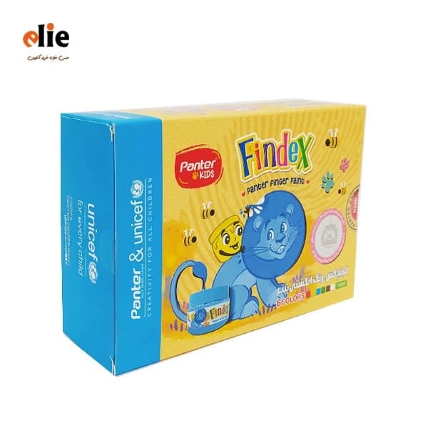 رنگ انگشتی 6 رنگ پنتر 70 میل سری Findex Slim — تصویر ۲