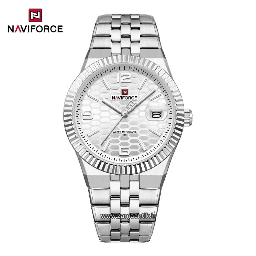 ساعت مچی مردانه نیوی فورس NAVIFORCE مدل NF 9277 SWS