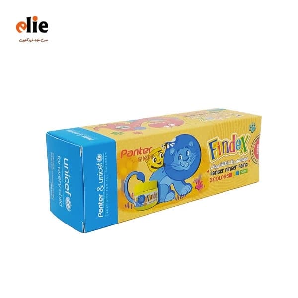 رنگ انگشتی 3 رنگ پنتر 70 میل سری Findex — تصویر ۲