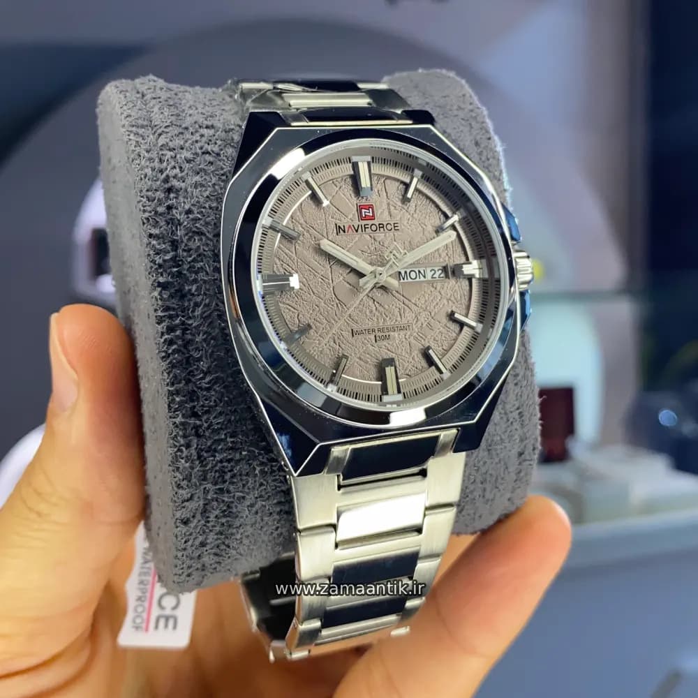 ساعت مچی مردانه نیوی فورس NAVIFORCE مدل NF 9273 SBGY — تصویر ۳