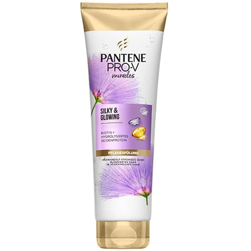 نرم کننده داخل حمام بیوتین و پروتئین پنتن اصل مدل Silky & Glowing حجم 160 میل
