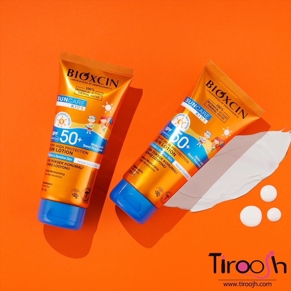 لوسیون ضد آفتاب کودک SPF 50 بیوکسین — تصویر ۴