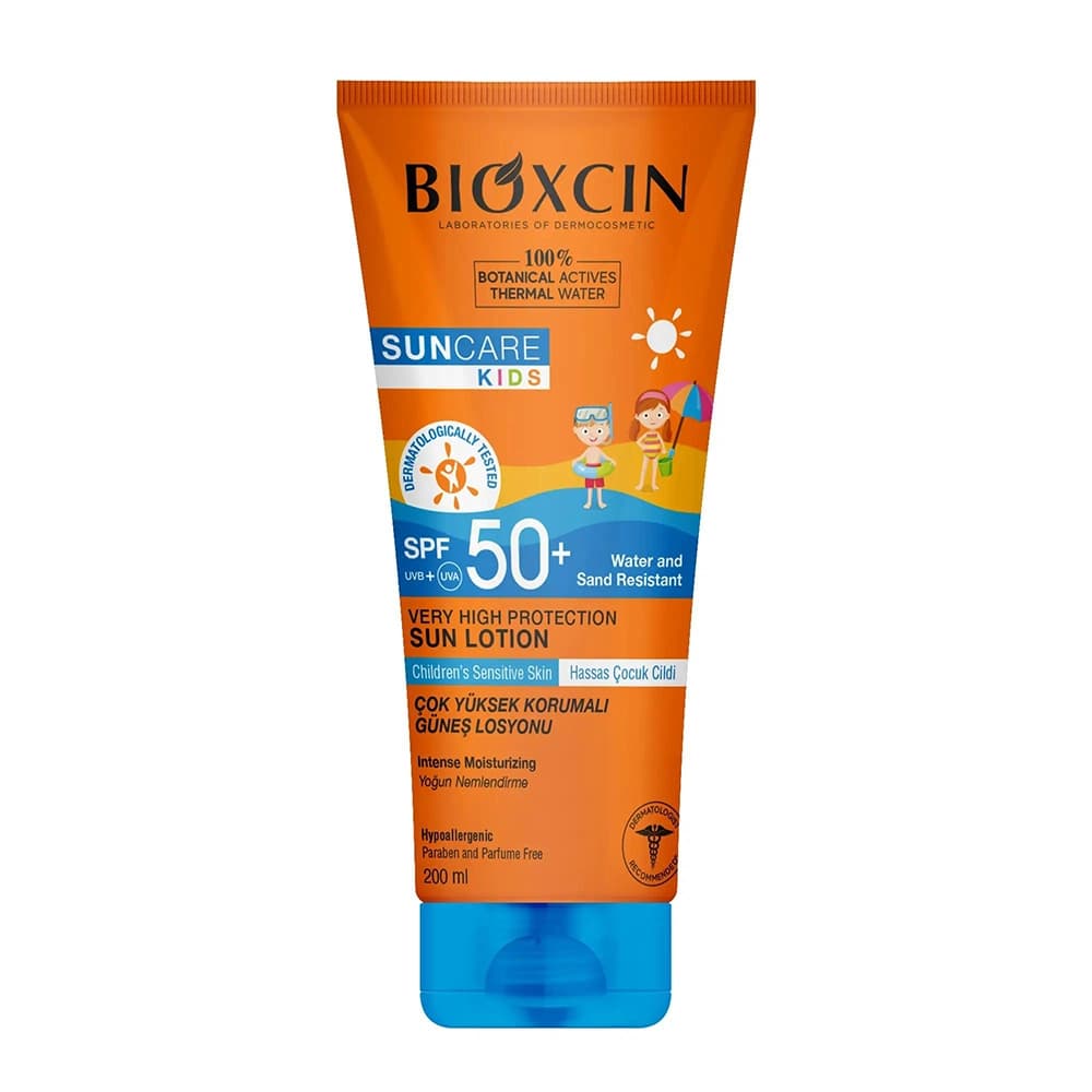 لوسیون ضد آفتاب کودک SPF 50 بیوکسین — تصویر ۸