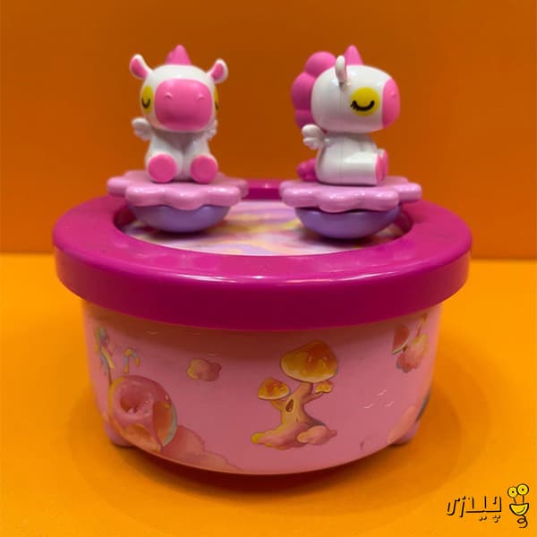 جعبه موزیکال کوکی طرح تک شاخ Music Box 2067B — تصویر ۳